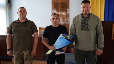 Вручення відзнак нашим Захисникам