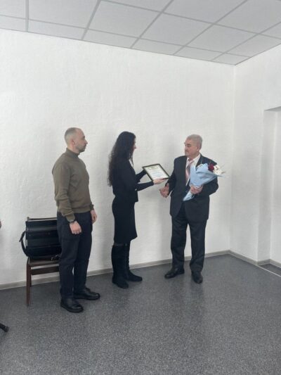 85 років служіння людям: у Кропивницькому районі привітали лікаря Леоніда Челішвілі з ювілеєм