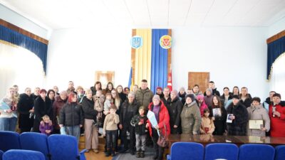Сьогодні відбулася передача нагород родинам загиблих військовослужбовців.