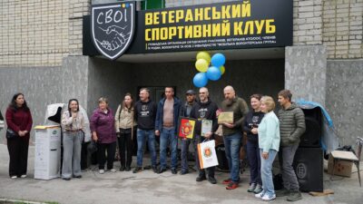У Кропивницькому створено простір для ветеранського спорту «СВОЇ»